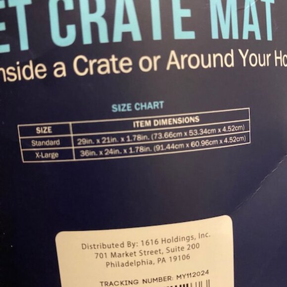 2 PAWSITIVELY FUN! PET CRATE MAT - Picture 6 of 6